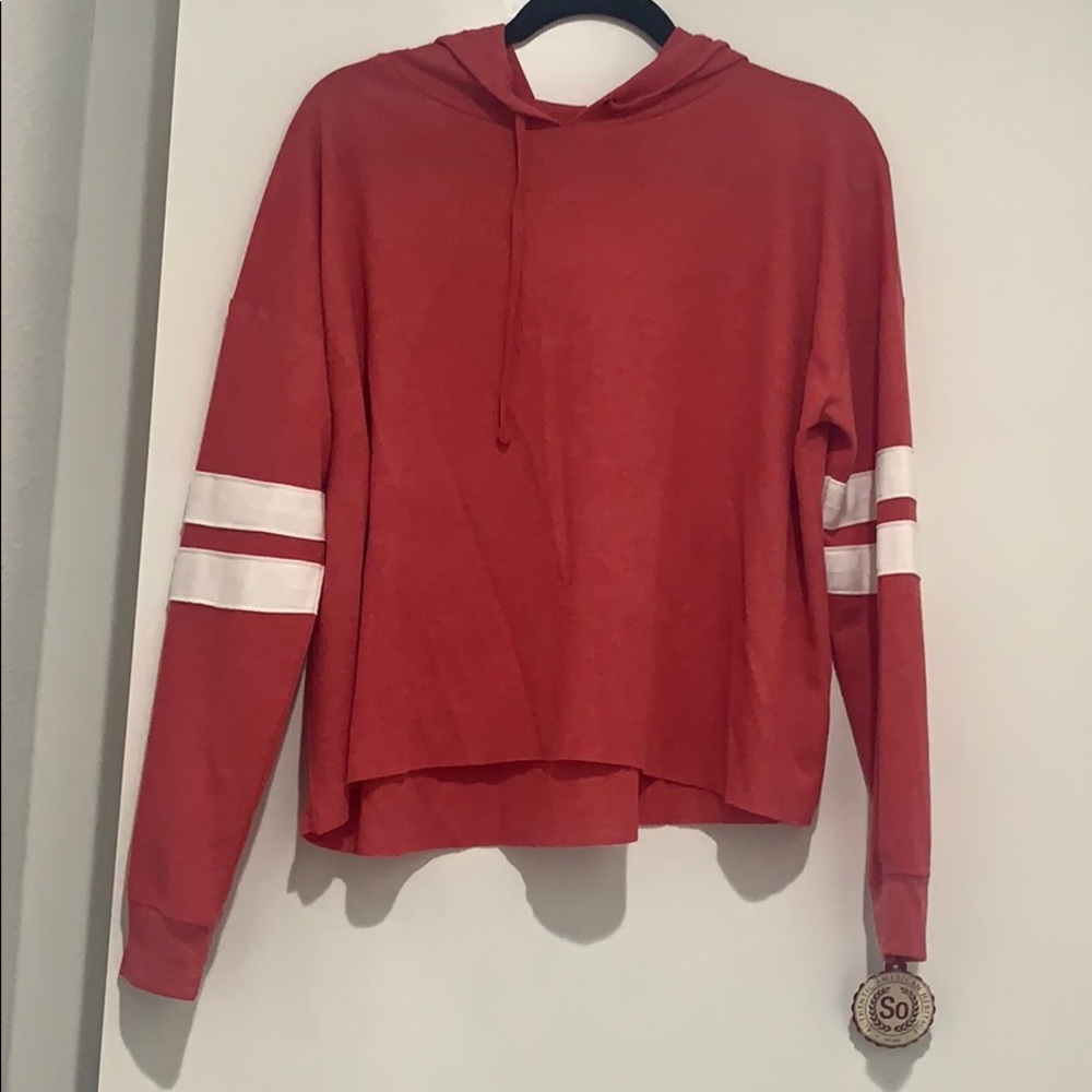 Pink hoodie